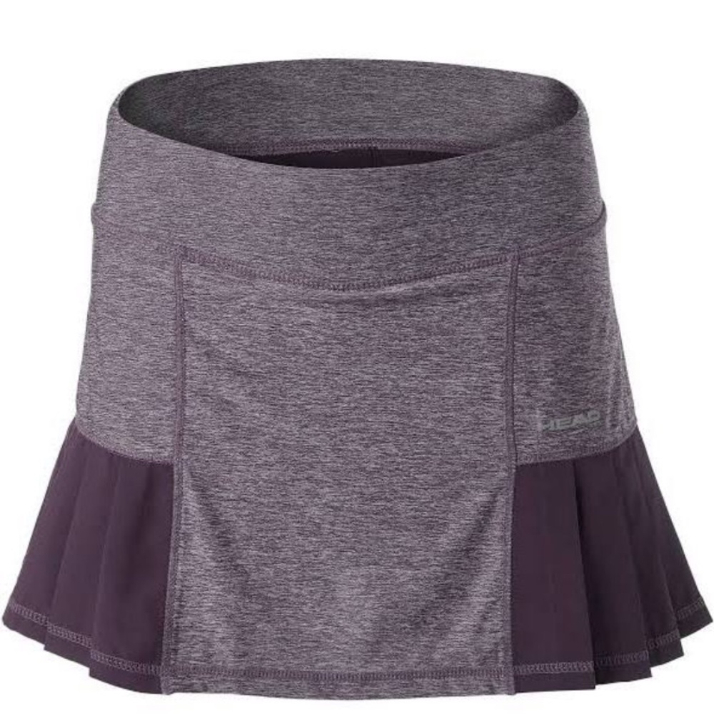 Pleated tennis skort by Head, size S
